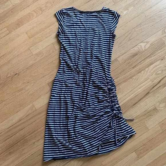 Toad & CO Navy Striped Women's Dress - Picture 8 of 8